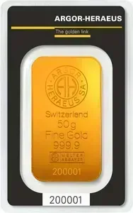 Zlatá tehlička  50 gramov