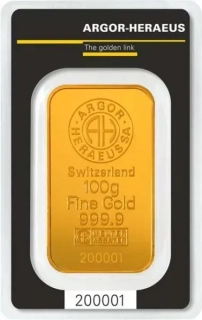 Zlatá tehlička 100 gramov