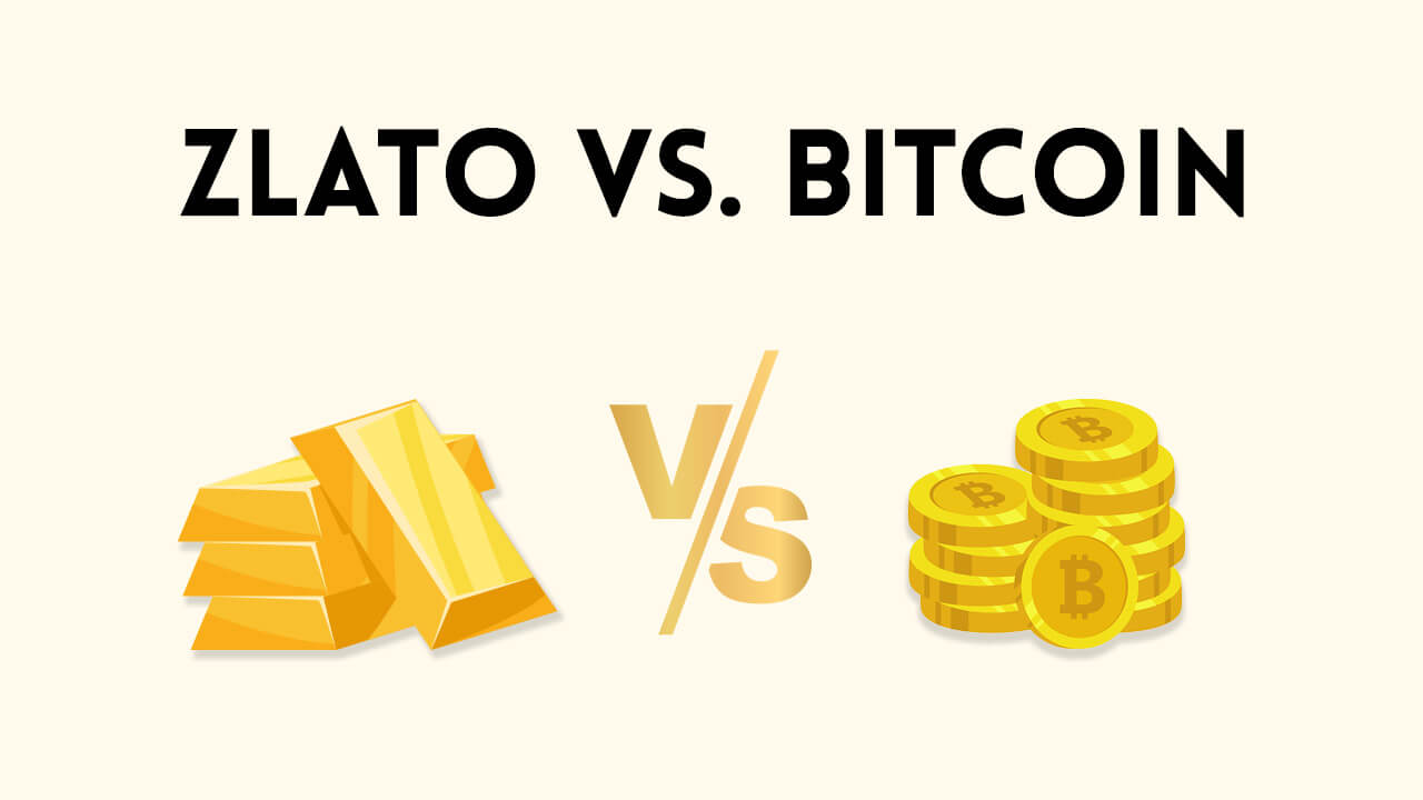 Zlato vs. Bitcoin a kryptomeny